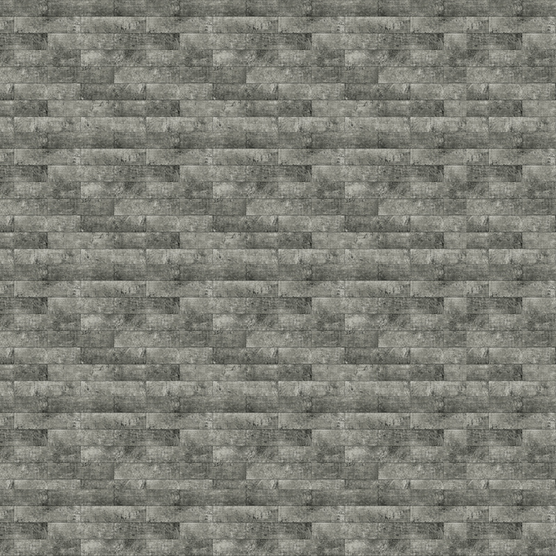 Wood grain PUR coating heterogenous flooring