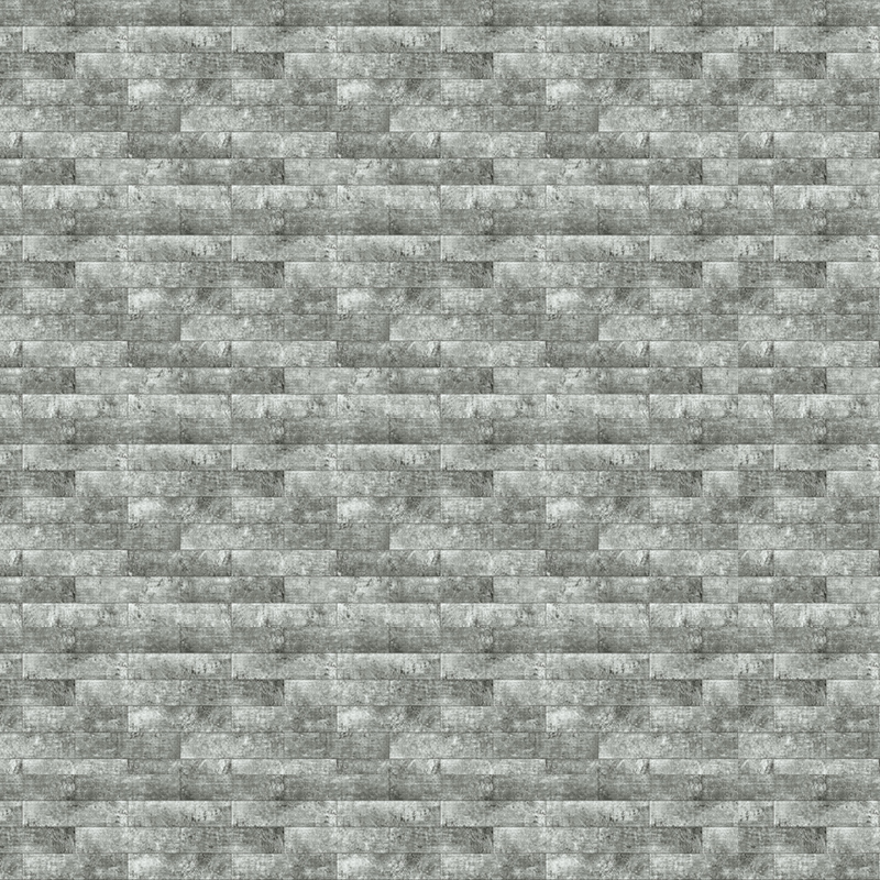 Wood grain PUR coating heterogenous flooring