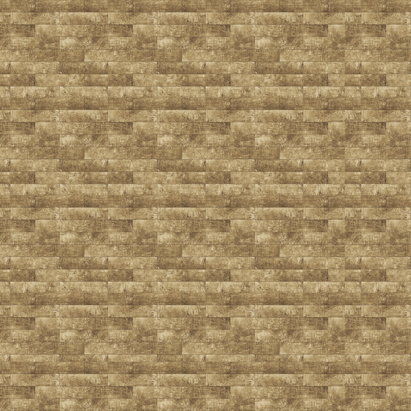 Wood grain PUR coating heterogenous flooring