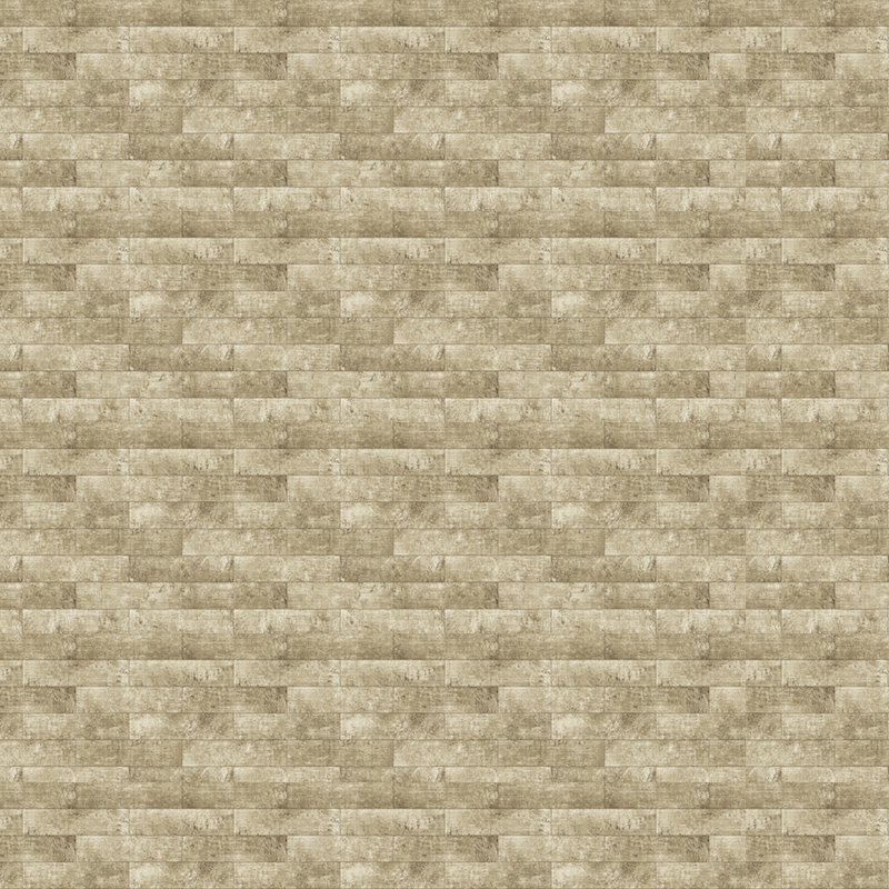 Wood grain PUR coating heterogenous flooring