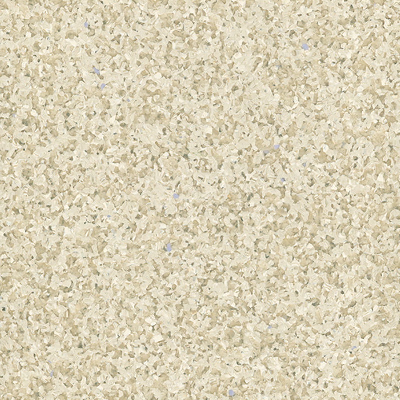 Wear-resistant aesthetic homogenous flooring