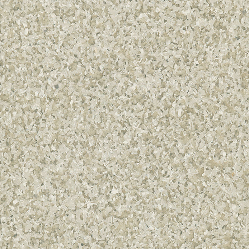 Wear-resistant aesthetic homogenous flooring