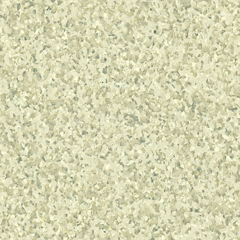 Wear-resistant aesthetic homogenous flooring