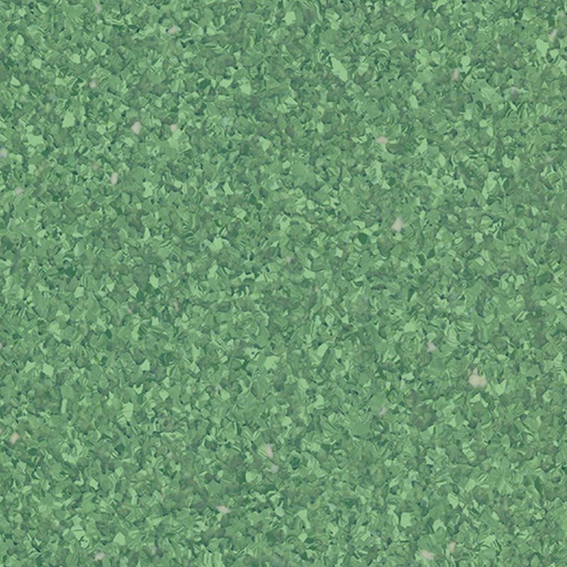 Wear-resistant aesthetic homogenous flooring