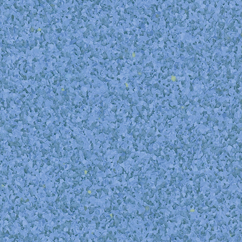 Wear-resistant aesthetic homogenous flooring