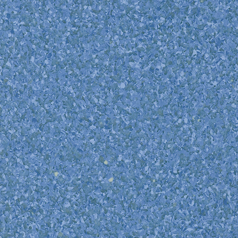 Wear-resistant aesthetic homogenous flooring