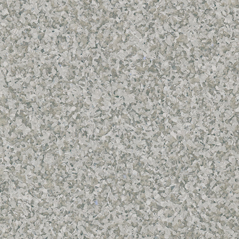 Wear-resistant aesthetic homogenous flooring