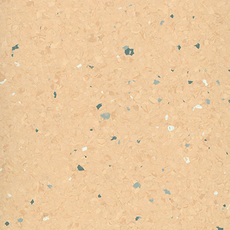 Low-saturation hues homogenous flooring