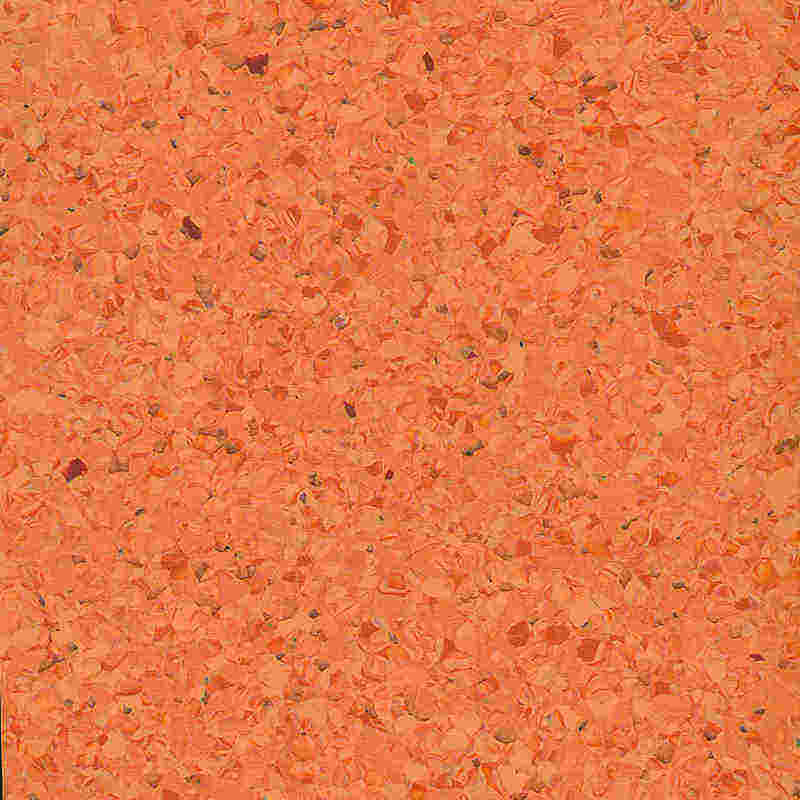 Malambot at nakapapawing pagod na homogenous na sahig