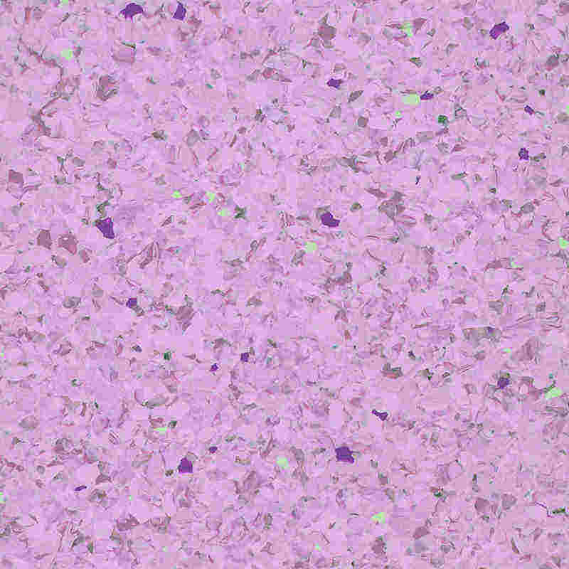 Malambot at nakapapawing pagod na homogenous na sahig