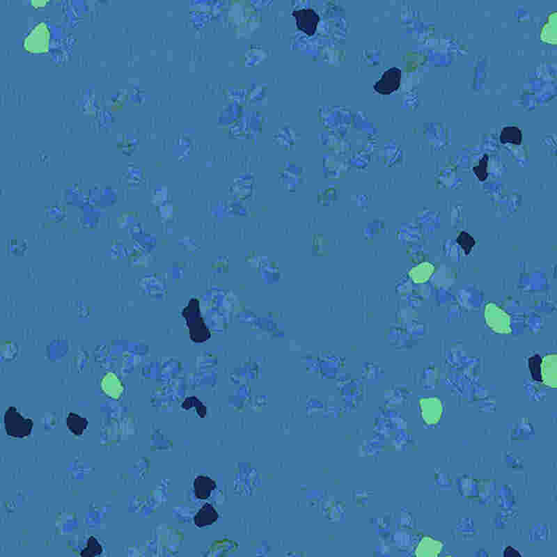 Scratch-proof at high elasticity na rubber flooring