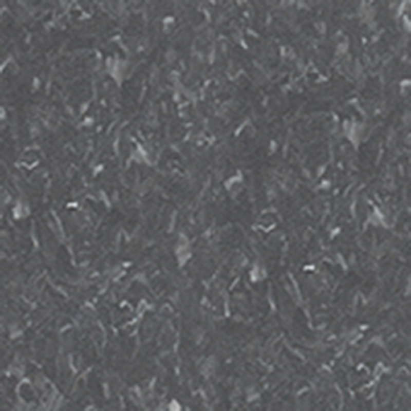 Wear at pressure resistance homogenous flooring