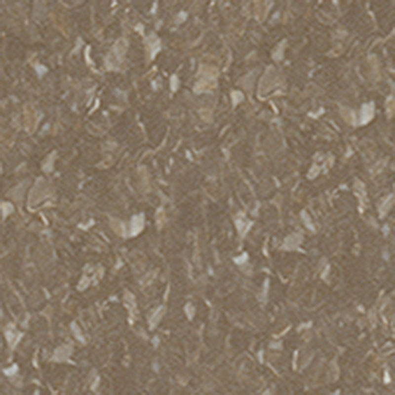 Wear at pressure resistance homogenous flooring