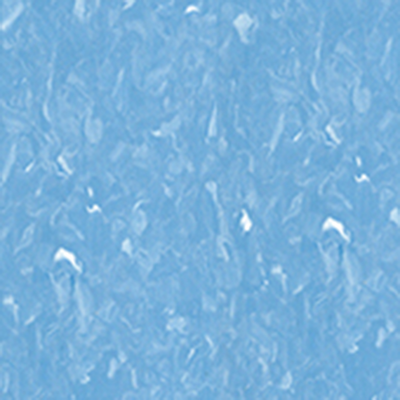 Wear at pressure resistance homogenous flooring